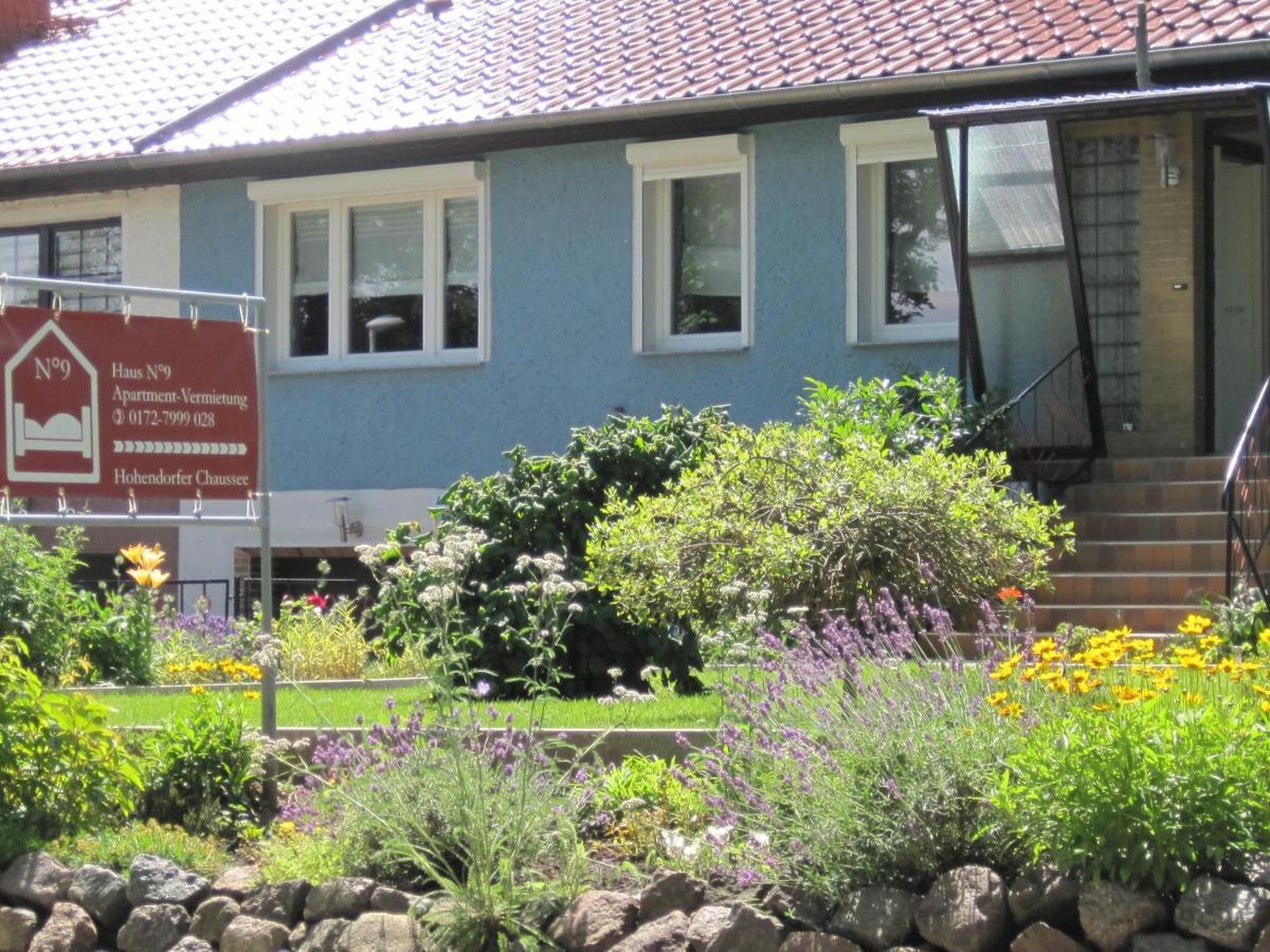 Haus N°9 Apartment Hohendorf  Luaran gambar